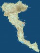 Korfu mapa 6