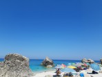Pláž Megali Petra - ostrov Lefkada foto 1