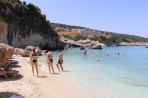 Sirná pláž Xigia - ostrov Zakynthos foto 11