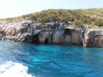 Modré jeskyně (Blue Caves) - ostrov Zakynthos foto 29