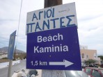 Pláž Kaminia - ostrov Santorini foto 4