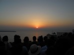 Západ slunce v městečku Oia - ostrov Santorini foto 4
