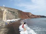 Pláž Red Beach - ostrov Santorini foto 8