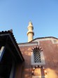Minaret ve městě Rhodos