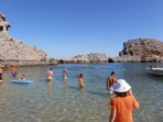 Pláž Agios Pavlos (Lindos - Saint Paul Bay) - ostrov Rhodos foto 8