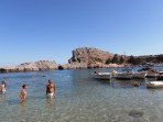 Pláž Agios Pavlos (Lindos - Saint Paul Bay) - ostrov Rhodos foto 10