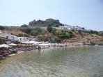 Pláž Megali Paralia (Lindos) - ostrov Rhodos foto 10